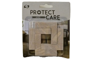 8-piece L-Shaped Felt Packet – 50 x 50mm – 5mm Thick – STR15