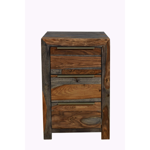 3 Drawer Bedside Table – Goa Bedroom Storage Unit