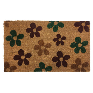 Gainsborough Flowers Coir Door Mat 75 x 45cm