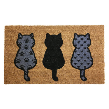 Gainsborough Kittens Coir Door Mat 75 x 45cm