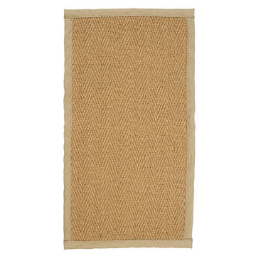 Herringbone Natural 122 x 66cm Area Rug