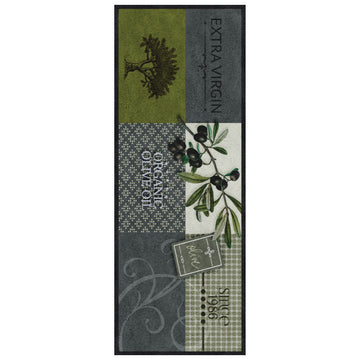 Kensington Olives Runner Rug 150 x 50cm