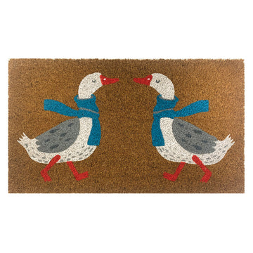 Kentwell Animals Duck Duo Coir Door Mat 70 x 40cm