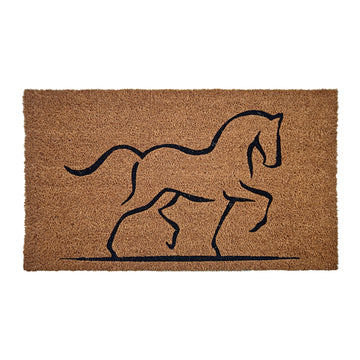 Kentwell Animals Horse Coir Door Mat 70 x 40cm