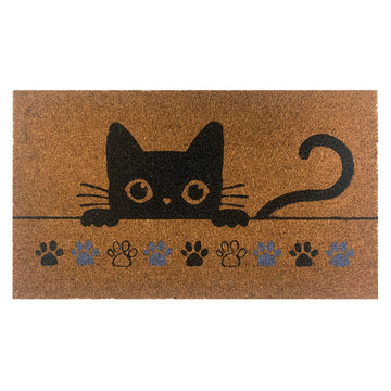 Kentwell Animals Cat Coir Door Mat 70 x 40cm