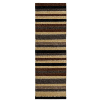 Linea Chocolate Runner Rug 200 x 66cm