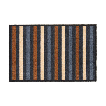 Recylon Grey Stripe Floor Mat 90 x 67cm