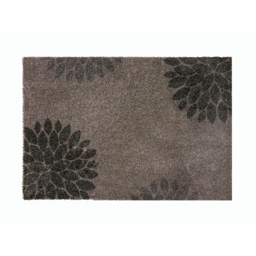 Recylon Modern Flowers Beige Floor Mat 90 x 67cm