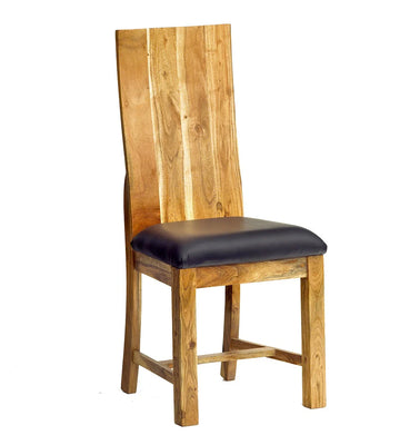 Acacia Wood Dining Chair Set – Dining Chairs Sold in Pairs