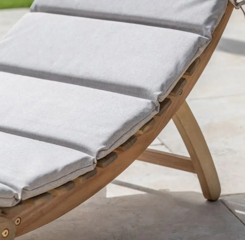 Ammos Foldaway Sun Lounger – Adjustable Outdoor Recliner