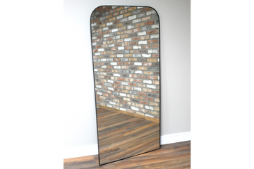 Large Curved Top Mirror – Contemporary Arched Wall Mirror