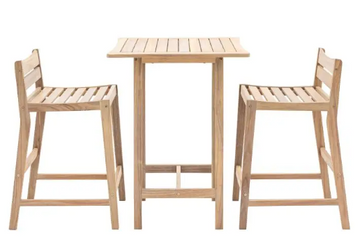 Astakos Outdoor High Bar Set – Garden Bar Table & Stools