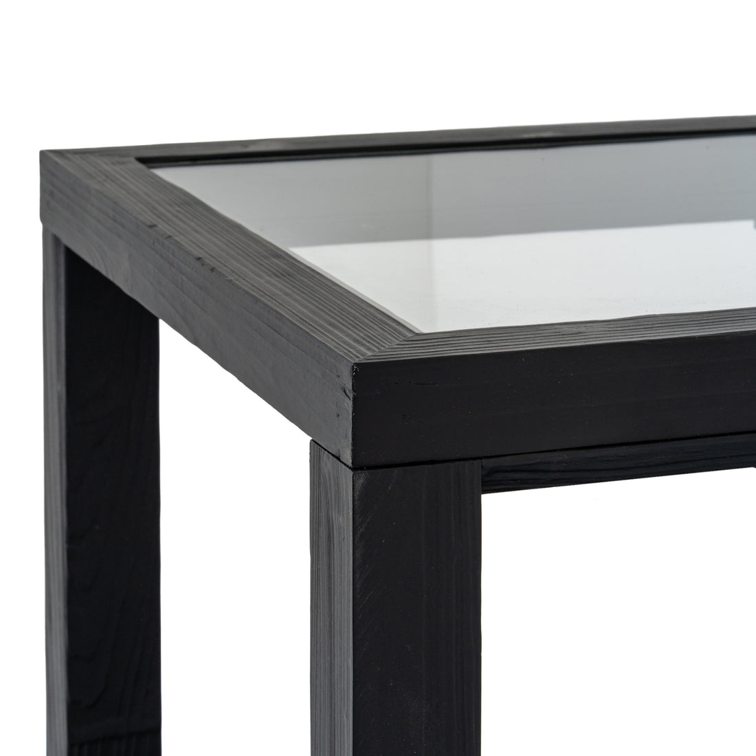 Lennox Black Framed Console