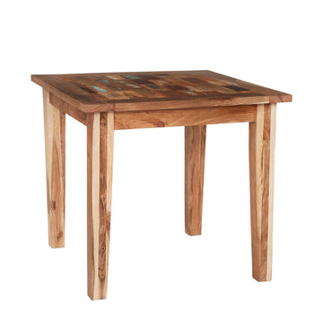 Coastal Small Dining Table – Solid Wood Compact Table