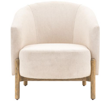 Fabric Armchair – Tindon Upholstered Accent Chair