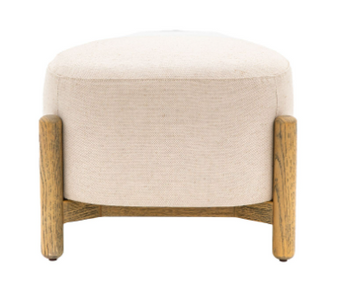 Fabric Footstool – Tindon Upholstered Ottoman Stool