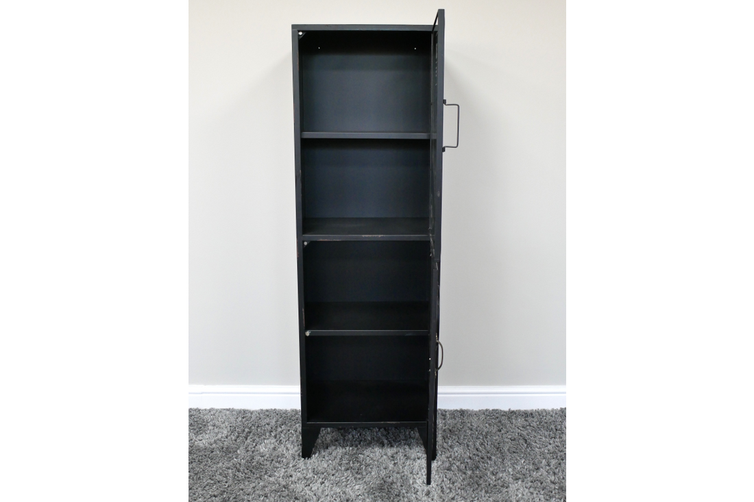 Black Industrial Cabinet – Metal Storage Cabinet