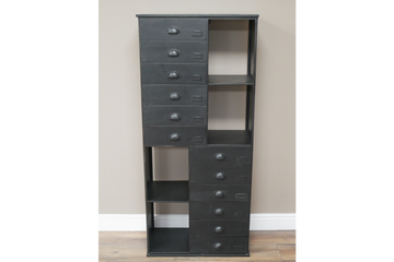 Industrial Metal Cabinet – Contemporary Storage Cabinet