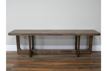 Rubber Wood Long Bench – Contemporary Wooden Seating Bench