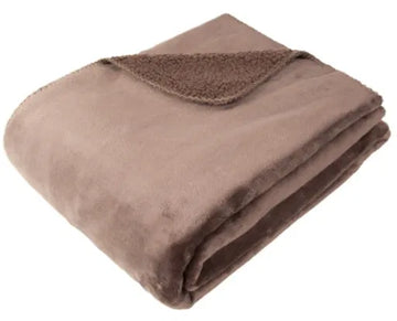 Cosy Throw – Soft Warm Brown Blanket