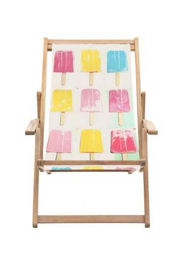 Creta Wooden Deck Chair – Clay Flora