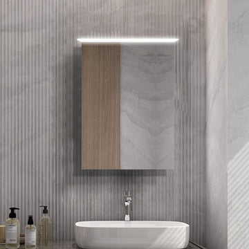 Eclipse Steam-Free LED Mirror Cabinet – Shaver Socket