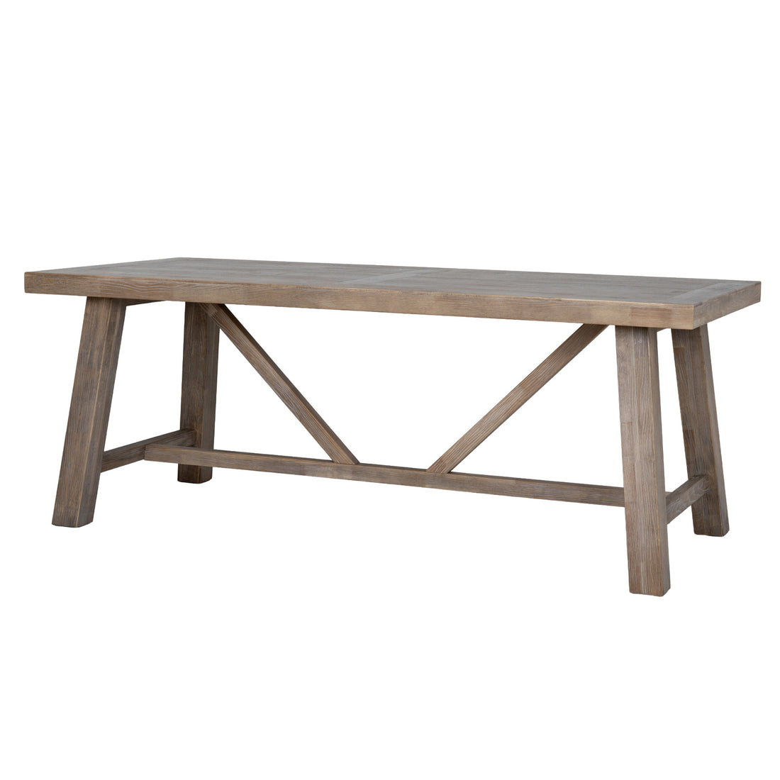 Haldon Large Dining Table – Wooden Rustic Dining Table