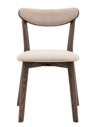 Hatfield Dining Chair Set of 2 – Contemporary Upholstered Dining Chairs