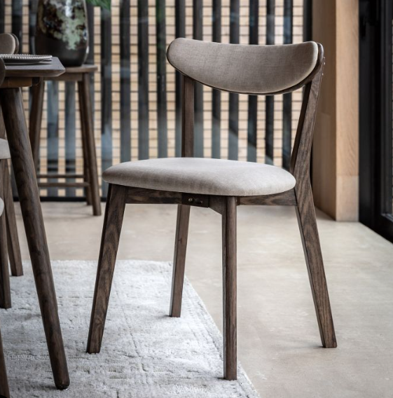 Hatfield Dining Chair Set of 2 – Contemporary Upholstered Dining Chairs