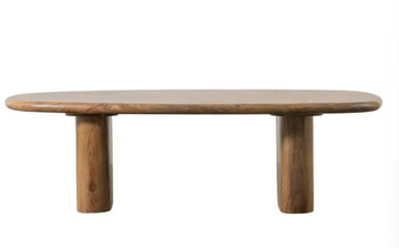 Hoffman Solid Mango Wood Coffee Table – Natural