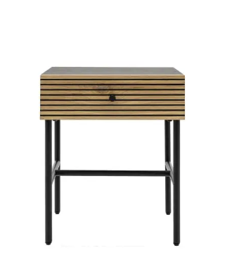 Hyland 1 Drawer Bedside Table – Bedroom Storage Unit