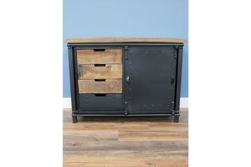 Industrial Storage Cabinet – Contemporary Industrial Style Storage Unit