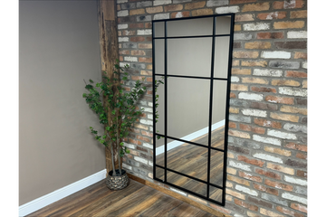 Large Industrial Mirror – Contemporary Urban Style Wall Mirror