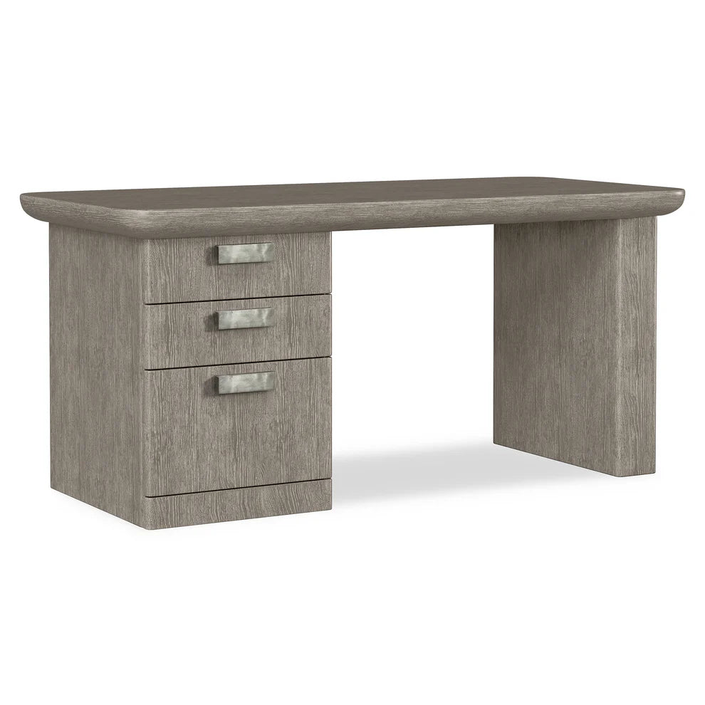 Monolith Oak Wooden Desk