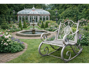 Antique Grey Rocking Chair – Outdoor Garden Rocking Chair
