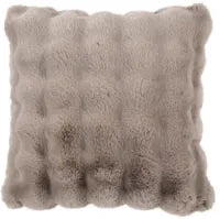 Raffles Taupe Cushion – Textured Decorative Cushion