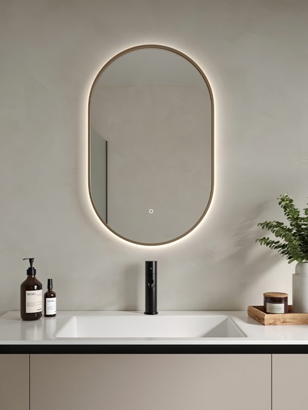 Sienna LED Mirror – Demister & Colour Changing Light
