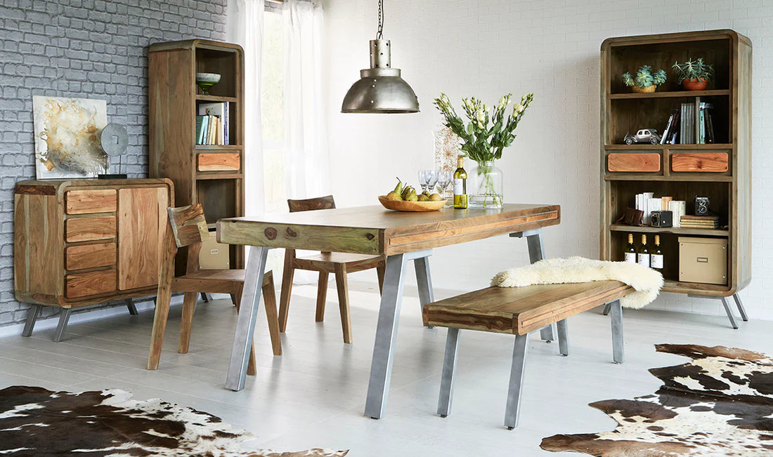 Aspen Medium Dining Table – Solid Wood Dining Table