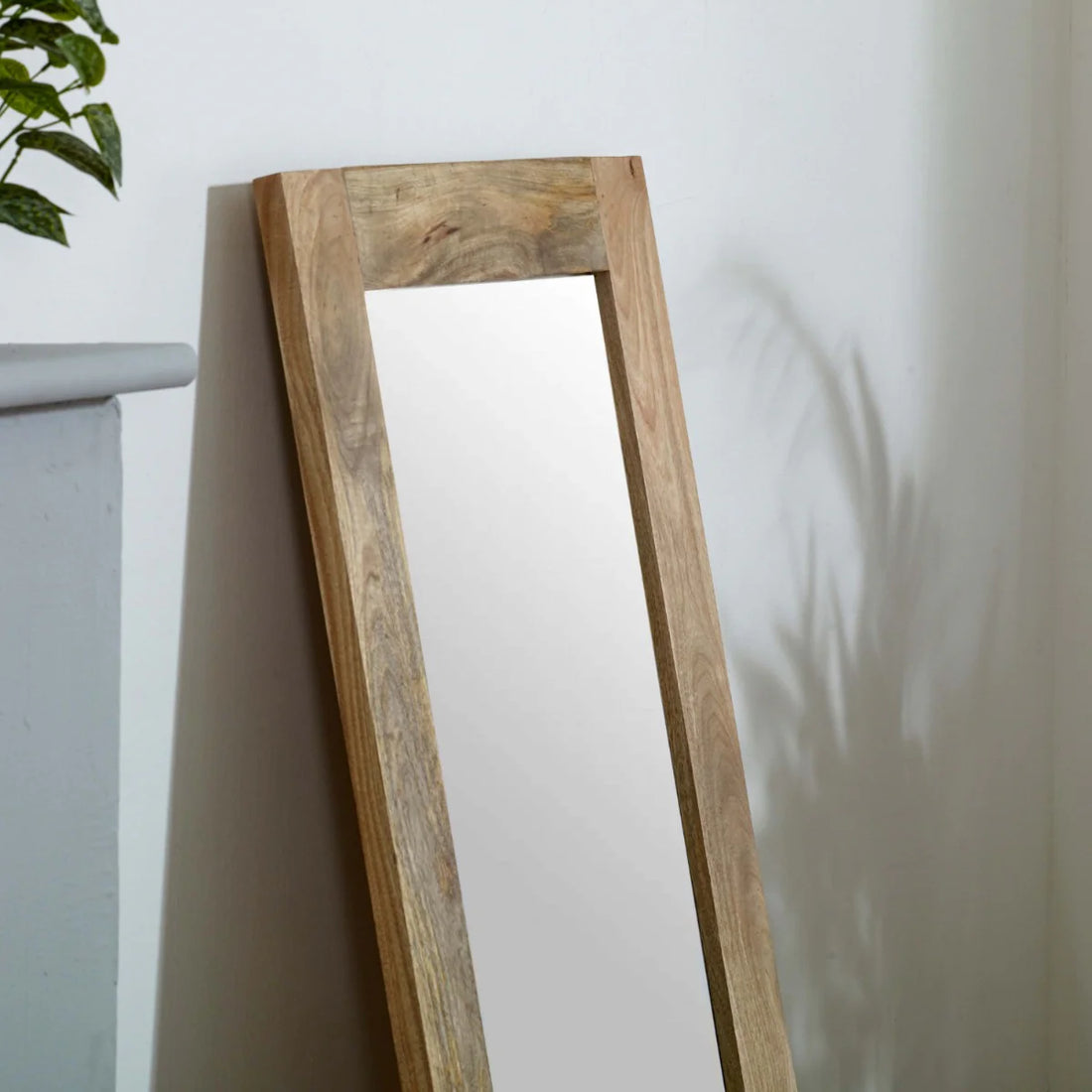 Surrey Solid Wood Frame Extra Long Mirror – Full Length Wall Mirror