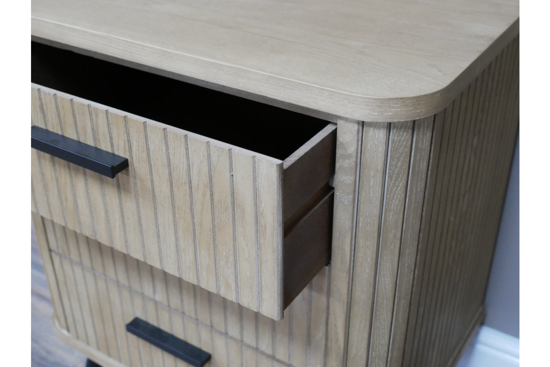 Large Bedside Cabinet – Contemporary Bedroom Storage Table