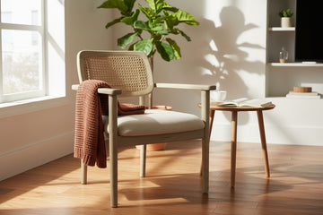 Suzie Teak & Rattan Dining Chair