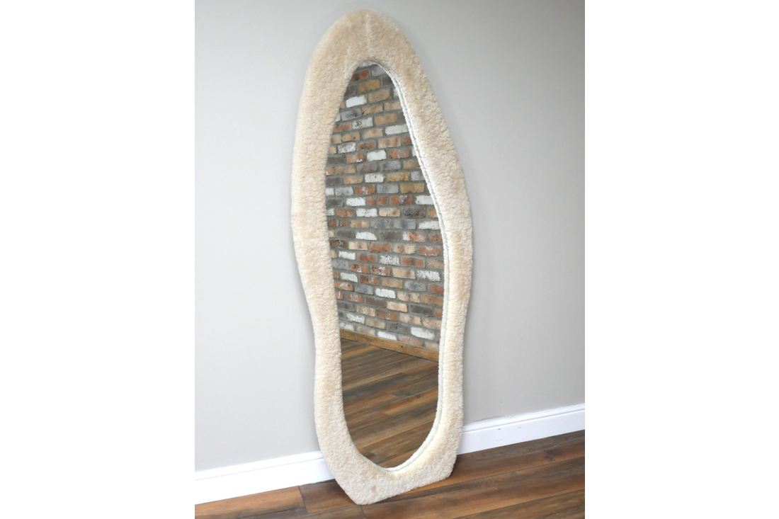 Tall Teddy Bear Mirror – Playful Decorative Full Length Mirror