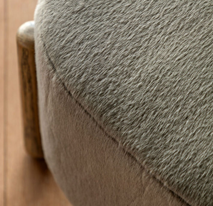 Fabric Footstool – Tindon Upholstered Ottoman Stool