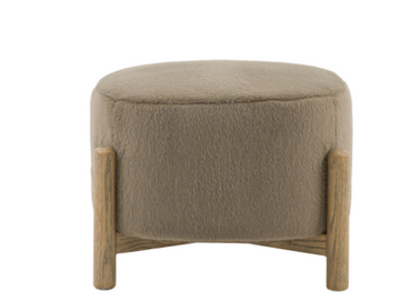 Fabric Footstool – Tindon Upholstered Ottoman Stool