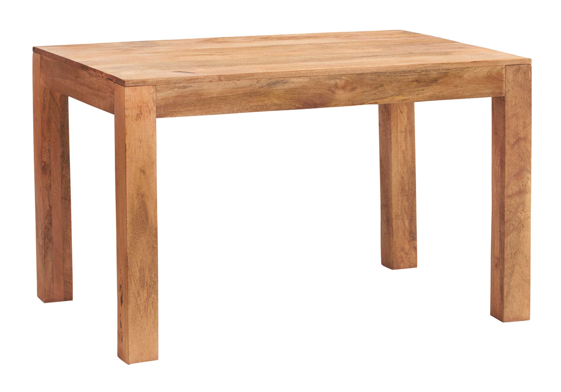 Toko Light Mango 4FT Dining Set with Wooden Chairs