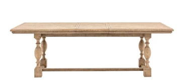 Vancouver Extending Dining Table – Solid Wood Extendable Dining Table