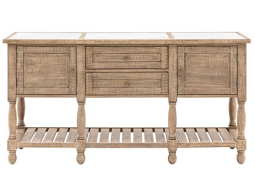 Vancouver Solid Pine Sideboard – Rustic Wooden Storage Cabinet