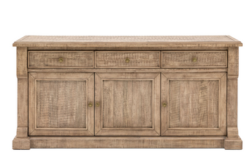 Vancouver Sideboard – Solid Wood Storage Cabinet with Doors & Drawers