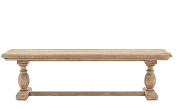 Vancouver Dining Bench – Solid Wood Dining Bench Seating
