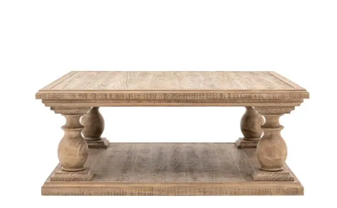 Vancouver Square Coffee Table – Solid Wood Living Room Centre Table